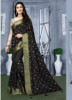 Black Kanchi Silk Saree