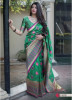 Green Banarasi Silk Sensual Saree