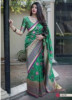 Green Banarasi Silk Sensual Saree