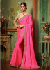 Pink Silk Embroidery Saree