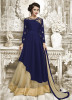 Blue Tapeta Silk Ankle-Length Readymade Suits