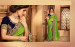 Green Silk Base Embroidery Saree