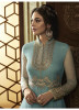 Sky Blue Net Ramadan Special Salwar Suit