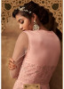 Pink Net Ankle-Length Salwar Suit