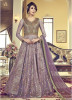 Light Purple Premium Net Anarkalis Salwar Suit