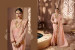 Light Pink Modal Satin & Net Silk Embroidery Saree