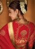 Red Cotton Silk Saree