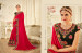 Red Satin & Silk With Heavy Embroidery Saree