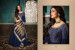 Blue Pure Silk Designer Salwar Suit