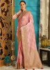 Light Pink Pure Silk Saree