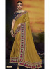 Light Gold Banarasi Silk Saree
