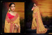 Yellow Gold Banarasi Silk Saree