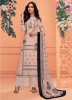 Light Peach Viscose Muslin With Embroidery Readymade Salwar Suit