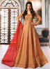 Ginger Silk Pure Embroidery Ankle-Length Salwar Suit
