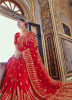 Red Pure Modal Banarasi Silk Saree