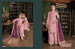 Carnation Pink Tusser Satin Banarasi Dupatta Salwar Suit
