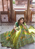 Light Green Banarasi Silk Jacquard Lehenga Choli