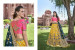 Yellow & Light Pink Banarasi Silk Jacquard Lehenga Choli