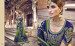 Green & Blue Banarasi Pure Silk Embroidery Saree