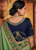 Pale Green Georgette Silk Embroidery Saree