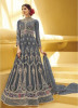 Graphite Black Net With Embroidery Work Anarklai Suit