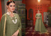 Sage Green Heavy Georgette Net Salwar Suit