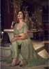 Sage Green Net Ankle-Length Salwar Suit
