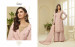 Light Baby Pink Georgette Palazzo-Bottom Salwar Suit