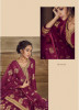 Purple Pure Dola Jacquard Ghagra-Bottom Salwar Suit