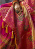 Magenta Pure Banarasi Silk Saree