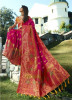 Magenta Pure Banarasi Silk Saree