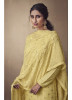 Yellow Pure Banarasi Jacquard Salwar Suit