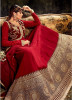 Red Georgette Ankle-Length Salwar Kameez