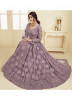 Thistle Net With Silk Satin Two Layer Inner With Can Can Wedding Lehenga Choli