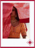 Orange & Red Banarasi Silk With Heavy Work Wedding Lehenga Choli