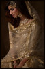 Light Brown Soft Net Sharara-Bottom Salwar Suit