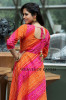 Lehariya Bandhani Sundress with Gotta detailing