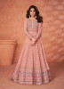 PINK GEORGETTE EMBROIDERED PARTY-WEAR FLOOR-LENGTH SALWAR KAMEEZ [SHAMITA SHETTY COLLECTION]