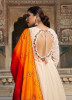 Beige Georgette With Thread, Embroidery & Sequins-Work Party-Wear Readymade Gown With Dupatta