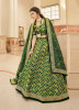 Green Art Silk Party-Wear Lehenga Choli