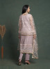 Light Lilac Net With Sequins & Embroidery Work Party-Wear Salwar Kameez