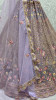 Lilac Net With Embroidery & Sequins-Work Wedding-Wear Bridal Lehenga Choli
