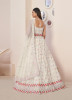 White Net With Handwork Bridal-Wear Lehenga Choli