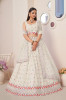 White Net With Handwork Bridal-Wear Lehenga Choli