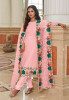 Pink Georgette With Embroidery, Thread & Sequins-Work Party-Wear Salwar Kameez