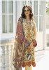 Light Yellow Organza Embroidered Festive-Wear Readymade Pakistani Salwar Kameez