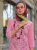 Pink Cotton Embroidered Festive-Wear Pakistani Readymade Salwar Kameez