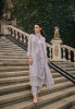 Light Lilac Soft Organza Thread-Work Party-Wear Readymade Pakistani Salwar Kameez